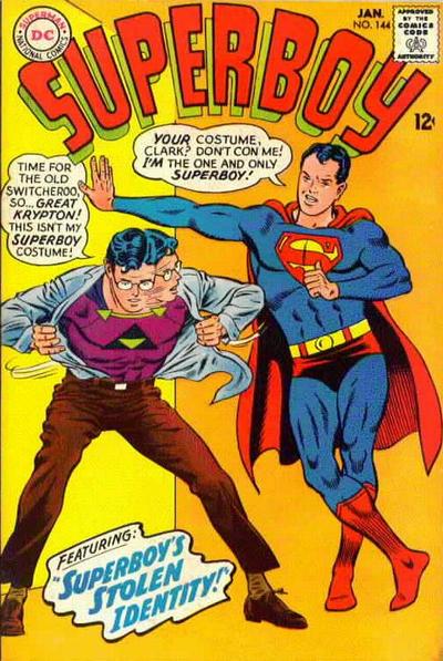 DC Comics Superboy and stolen identity