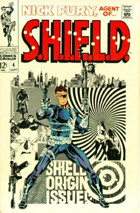 Another of my favorite comics was Nick Fury Agent of Shield by Jim Steranko