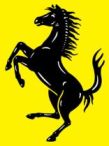 
Ferrari prancing pony insignia
