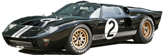 Ford GT-40 race car