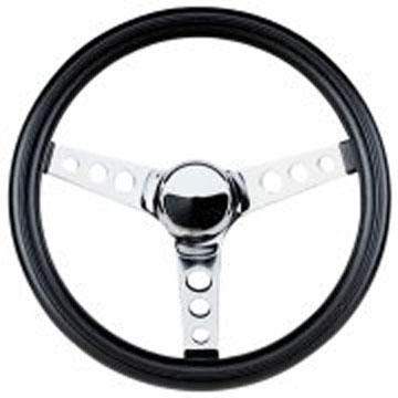 The after-market steering wheel I used to replace the original Ford wheel