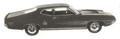 Thumbnail image of a 1971 Ford Torino GT